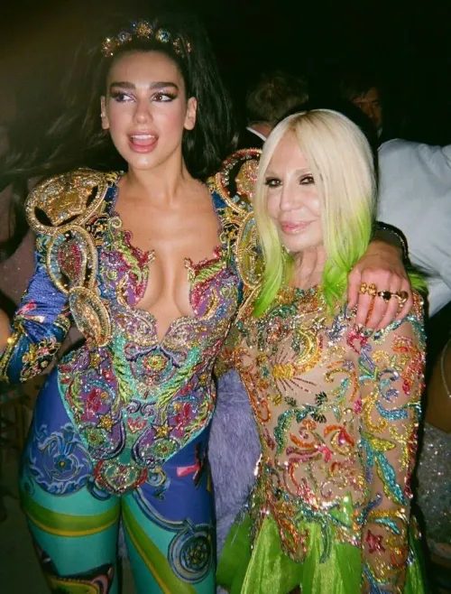 Donatella Versace and Dua Lipa have collaborated on a new Versace collection