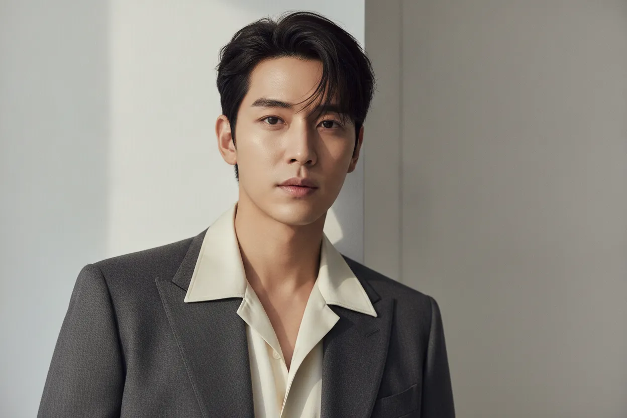 Evolution of Ahn Hyo-seop's style shown through polished contemporary portrait