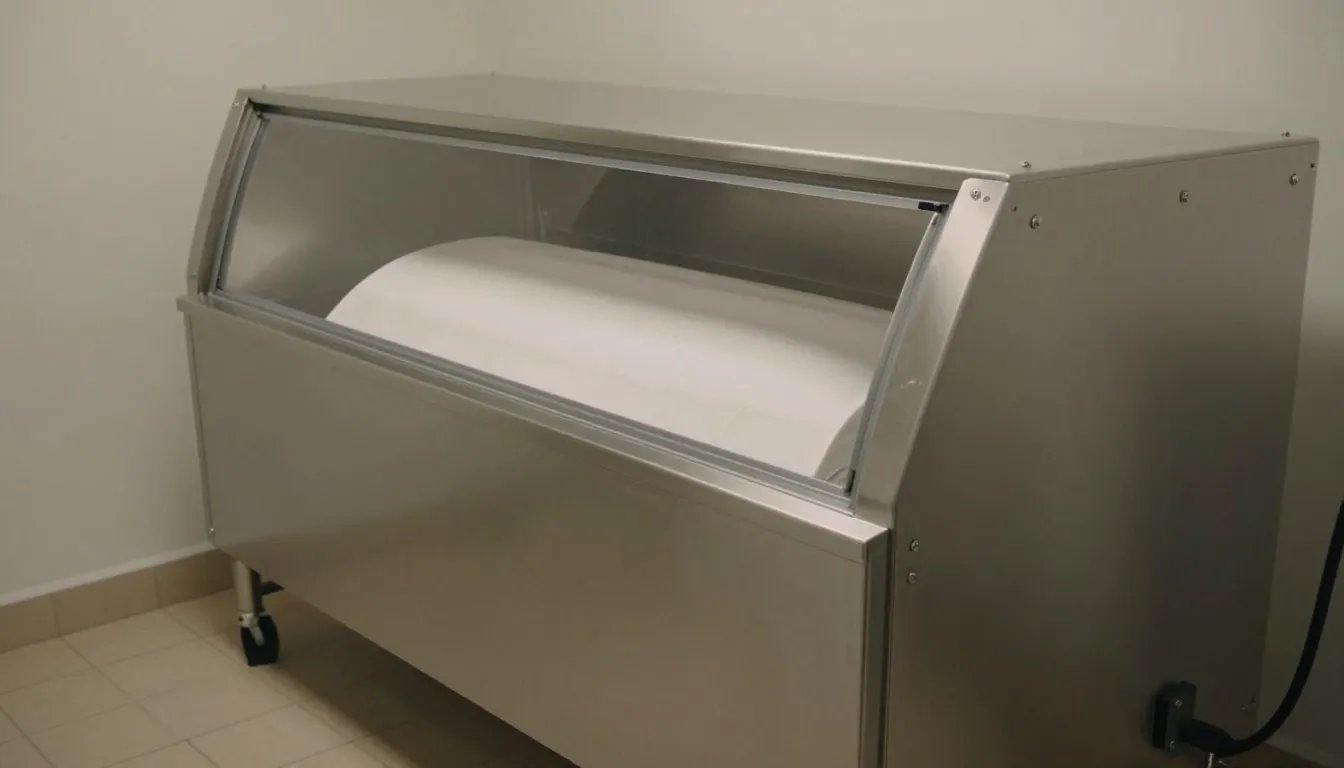 Alkaline hydrolysis funeral chamber in Britain