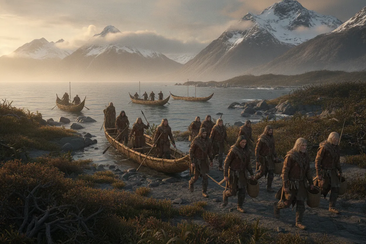 Early human travelers moving along the Ice Age coast of South America