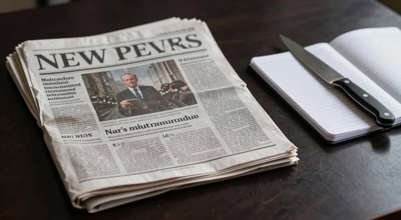 Symbolic image representing media coverage of allegations against Armie Hammer