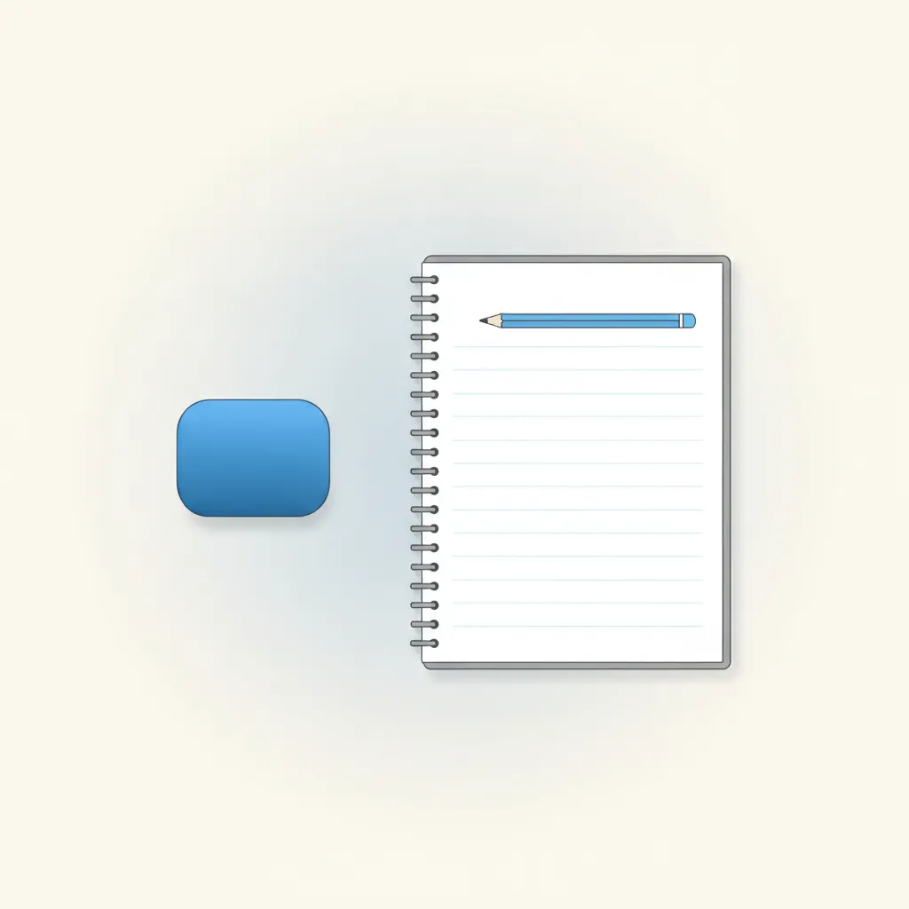 Simple blue button concept representing a calm next step