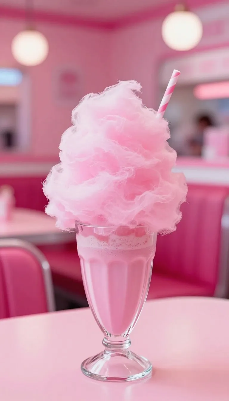 Barbie Shake viral on TikTok pink milkshake transformation