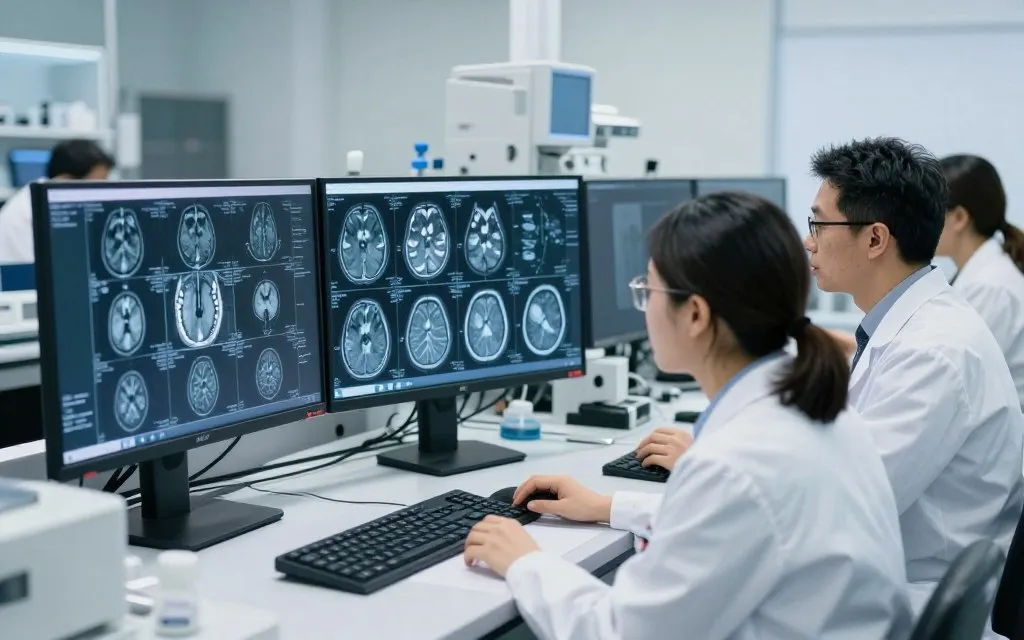 Scientists using magnetic resonance imaging to study brain activity and body perception
