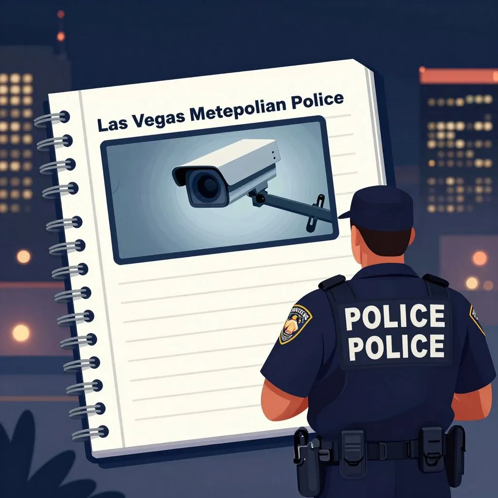 Las Vegas Metropolitan Police Department investigation concept