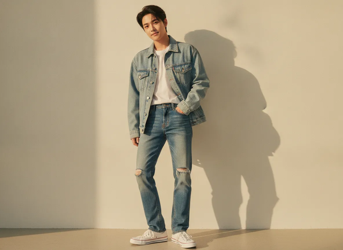 Choi Hyun-suk early casual styling