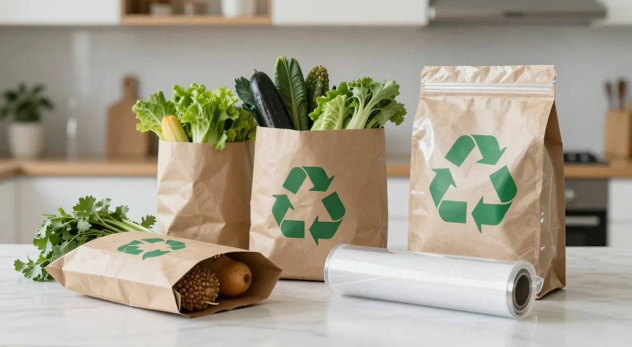 Sustainable antimicrobial packaging for fresh food and consumer safety