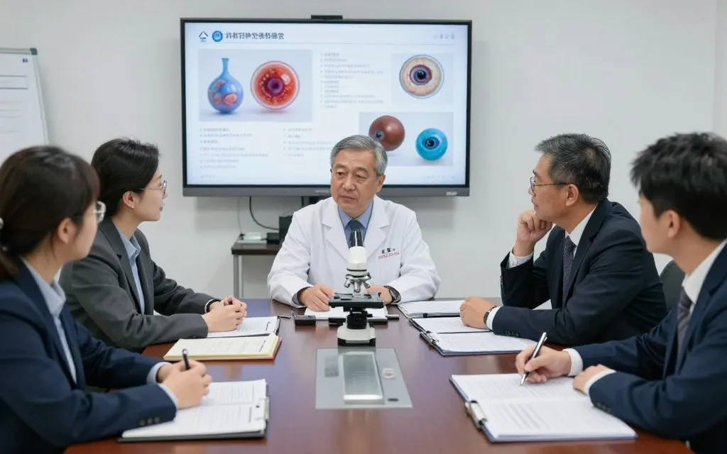 Ethics committee discussing regulation of synthetic embryo research