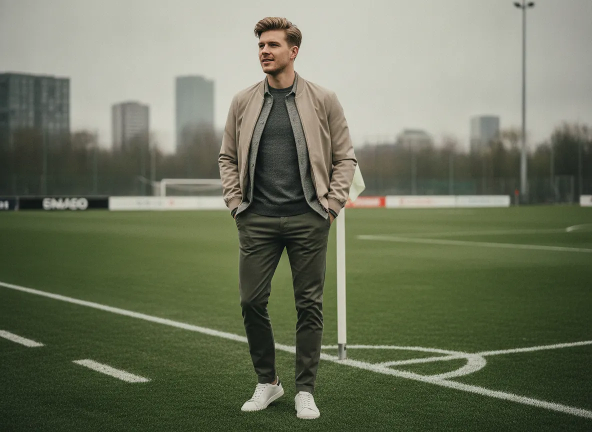Julian Nagelsmann wearing contemporary football manager clothes