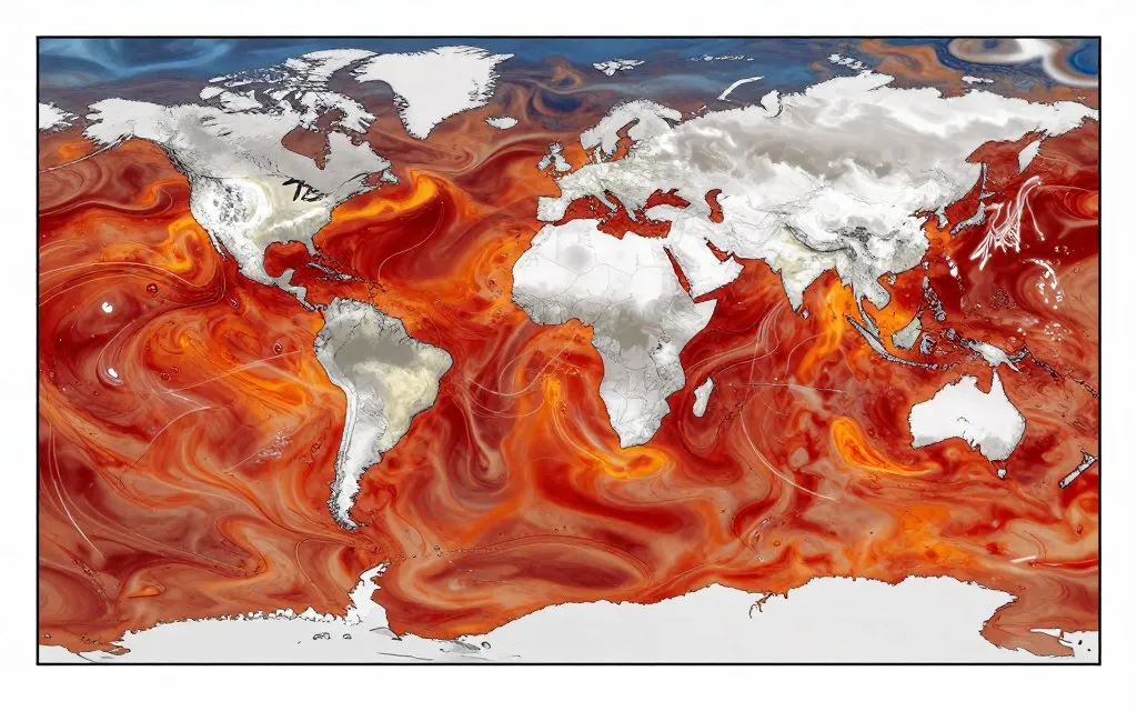 Warm Pacific Ocean linked with El Niño and global warming