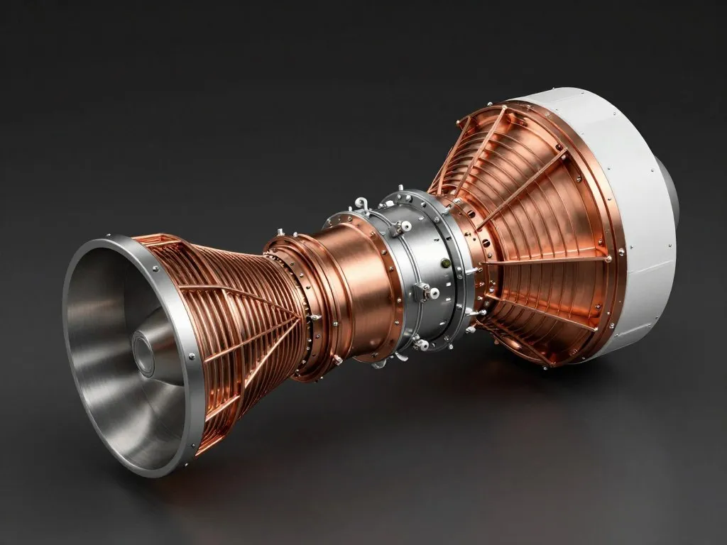 Methane and liquid oxygen rocket engine concept