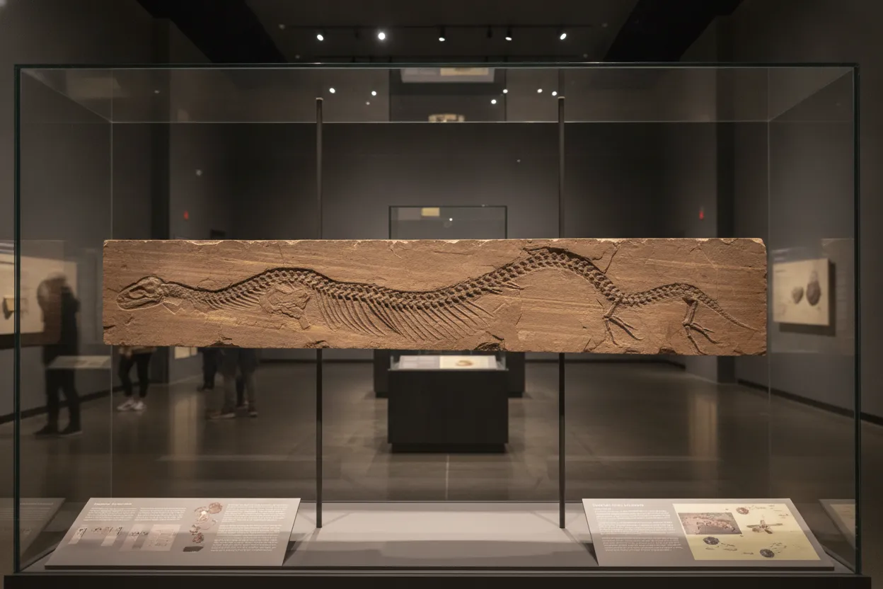 Fossil evidence of an early four-legged snake with hind limbs