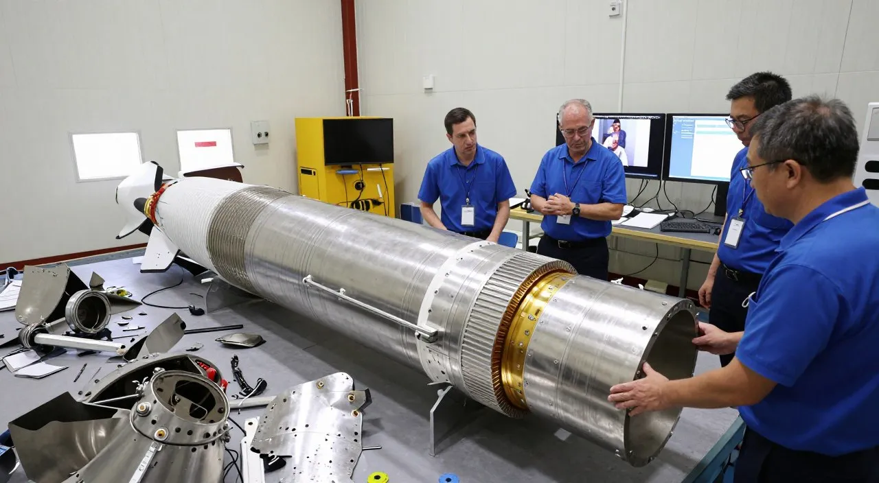 Rocket debris analysis after a Starship flight test