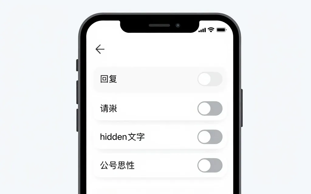Threads privacy and moderation settings on a mobile app