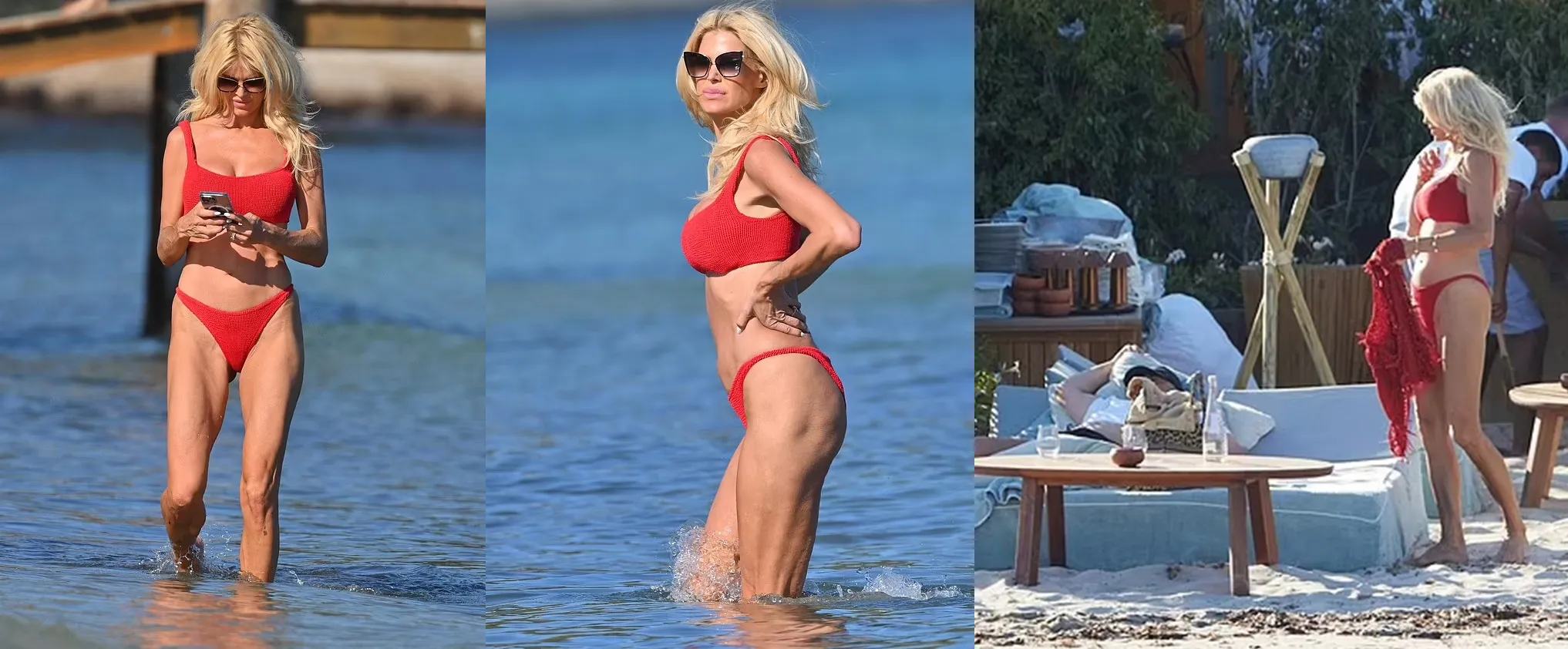 Victoria Silvstedt in a swimsuit