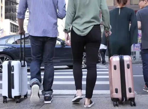 Authorities in Dubrovnik have banned the use of wheeled suitcases